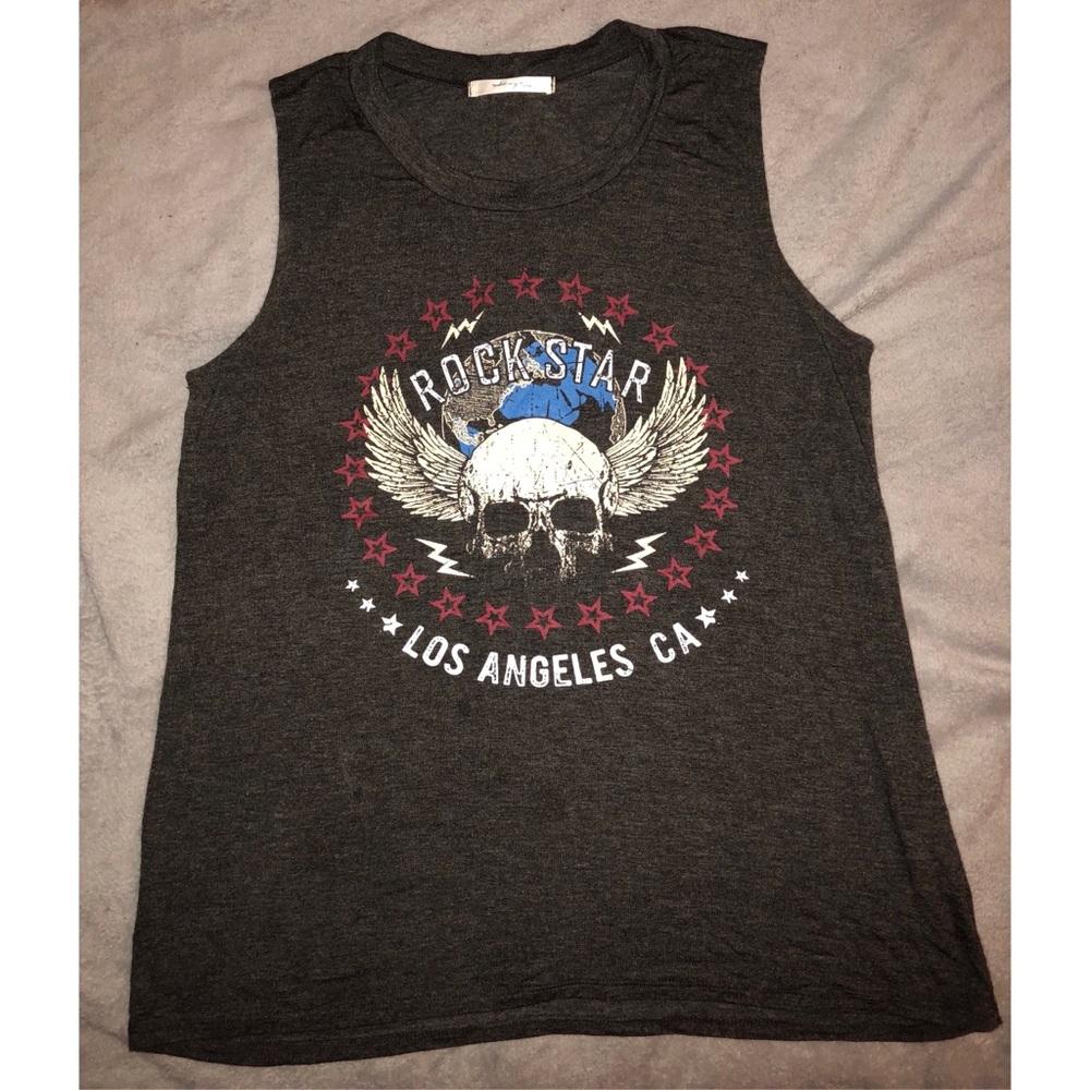 OVERSIZED GRAPHIC TANK SIZE S